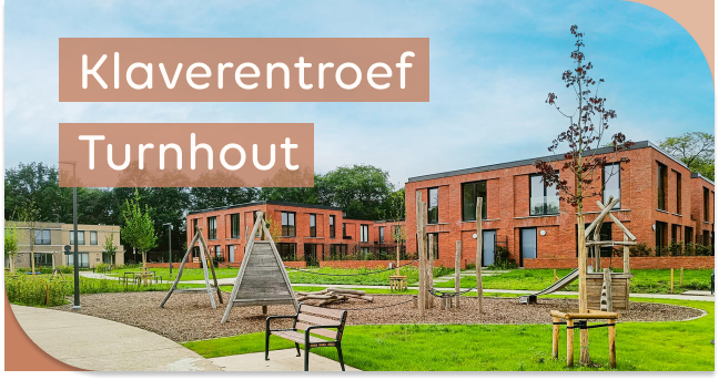 nieuwbouwproject Klaverentroef Troef, Turnhout (ingang via Ruiten)